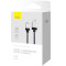 Кабель BASEUS CoolPlay Series Fast Charging Cable USB to iP 2.4A 1м Black (CAKW000401)