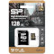 Карта пам'яті SILICON POWER microSDXC High Endurance 128GB UHS-I U3 V30 A1 Class 10 + SD-adapter (SP128GBSTXDV3V1HSP)