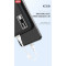 Кабель XO NB179 USB-A to Lightning 0.25м Black