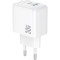 Зарядное устройство BOROFONE BAS45A Potential 1xUSB-A, 1xUSB-C, PD30W, QC3.0 White