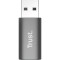 Адаптер TRUST Calyx USB3.2 AM/CF Black (25573)