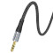 Кабель HOCO UPA26 Fresh AUX Audio Cable Type-C to 3.5mm 1м Black (6942007608824)