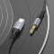 Кабель HOCO UPA26 Fresh AUX Audio Cable Type-C to 3.5mm 1м Black (6942007608824)