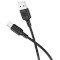 Кабель BOROFONE BX113 Lenny USB-A to USB-C 1м Black