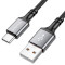 Кабель BOROFONE BX83 Famous USB-A to Type-C 1м Black