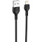 Кабель XO NB200 USB-A to Lightning 1м Black