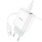 Зарядний пристрій HOCO C105A Stage 1xUSB-A, 1xUSB-C, PD20W, QC3.0 White w/Type-C to Type-C cable (6931474782922)