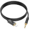 Кабель HOCO UPA30 Friend Digital Audio Conversion Cable Lightning - AUX 1м Black (6942007625494)