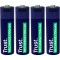 Акумулятор TRUST AA 1700mAh 3.7V, USB-C заряджання 4шт/уп