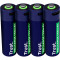 Акумулятор TRUST AA 1700mAh 3.7V, USB-C заряджання 4шт/уп