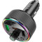 FM-трансмітер HOCO E82 Guerrero PD30W+QC3.0 Car Charger with FM Transmitter Black
