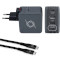 Зарядний пристрій AVERMEDIA GC313 Core Go GaN 100W 2xUSB-C, 1xUSB-A, 1xHDMI Black w/Type-C to Type-C cable