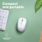 Миша TRUST Yvi+ Compact Multi-Device Wireless White (25454)