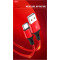 Кабель XO NB143 USB-A to Micro-USB 1м Red