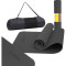 Килимок для фітнесу CORNIX TPE 183 x 61 x 0.6 см Black