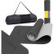 Килимок для фітнесу CORNIX TPE 183 x 61 x 0.6 см Black/Gray Flower