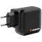 Зарядний пристрій VERBATIM 100W 3xUSB-C, 1xUSB-A, PD3.0, QC3.0 Mini GaN Wall Charger Black