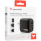 Зарядний пристрій VERBATIM 70W 2xUSB-C, 1xUSB-A, PD3.0, QC3.0 Mini GaN Wall Charger Black