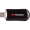 Флешка 128GB VERBATIM Plectra USB 3.2 Type-C Black (30225)