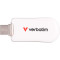 Флешка 128GB VERBATIM Plectra USB 3.2 Type-C White (30229)
