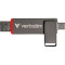 Флэшка 1TB VERBATIM Dual QuickStick USB 3.2 Type-C/USB-A (32043)