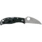 Складной нож SPYDERCO RockJumper Serrated Edge Black (C254SBK)