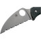 Складной нож SPYDERCO RockJumper Serrated Edge Black (C254SBK)