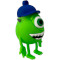 Флешка WIBRAND Mike Wazowski USB2.0 16GB Green