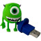 Флэшка WIBRAND Mike Wazowski USB2.0 16GB Green