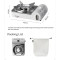 Портативна газова плитка NATUREHIKE CNK2350CF016 White (6927595754627)