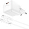Зарядное устройство ACEFAST A77 Mini Fast Charge Wall Charger GaN PD30W (1xUSB-C) White w/Type-C cable