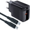 Зарядний пристрій ACEFAST A82 Fast Charge Wall Charger GaN PD20W (1xUSB-C) Black w/Type-C cable