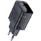 Зарядний пристрій ACEFAST A82 Fast Charge Wall Charger GaN PD20W (1xUSB-C) Black w/Type-C cable