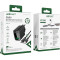 Зарядний пристрій ACEFAST A90 Fast Charge Wall Charger QC18W (1xUSB-A) Black w/Type-C cable
