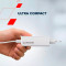 Зарядний пристрій CANYON CU140ACC GaN 1xUSB-A, 3xUSB-C, 140W White (CNS-CUW140ACC)