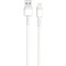 Кабель XO NBQ166 USB-A to Lightning 1м White