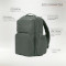 Рюкзак INCASE A.R.C. Commuter Pack Smoked Ivy