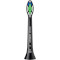 Насадка для зубної щітки PHILIPS Sonicare W2 Optimal Black 8шт (HX6068/88)