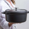 Каструля GREENPAN Featherweights Browny Black 6.3л (CC005057-001)