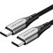 Кабель VENTION USB Type-C to Type-C 60W 1м Gray (TADHF)