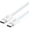 Кабель XO CB-Q73CC Type-C to Type-C 1м White