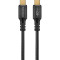 Кабель PROMATE PowerBolt240 USB-C to USB-C PD 240W 1м Black