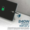 Кабель PROMATE PowerBolt240 USB-C to USB-C PD 240W 1м Black