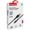Кабель PROMATE XCord-AC USB-A to USB-C 1м Black