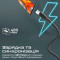 Кабель PROMATE XCord-AC USB-A to USB-C 1м Black