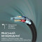 Кабель PROMATE XCord-AC USB-A to USB-C 1м Black