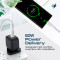 Кабель PROMATE XCord-CC USB-C to USB-C PD 60W 1м White