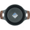 Каструля RESTO Ran Black 2.4л (93901)