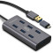 USB-хаб PROMATE EzHub-7 Aluminium Alloy Powered Hub Gray