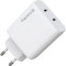 Зарядний пристрій COLORWAY GaN Mini 50W 2xUSB-C Dual Quick Charging White (CW-CHS050PD-WT)